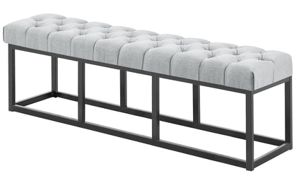 Sitzbank Amun Stoff Schwarz