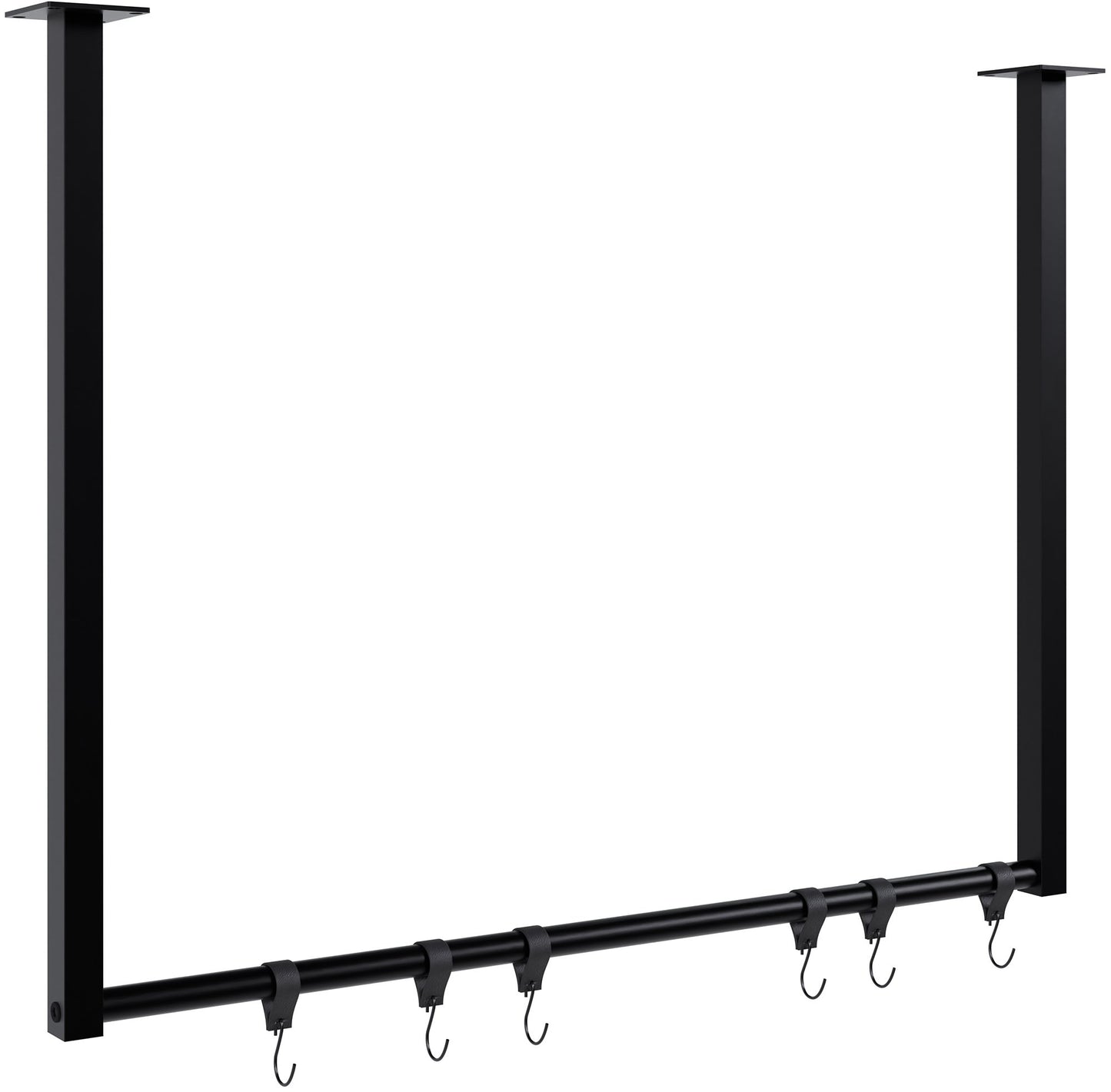 Kleiderstange Fenton mit 6 Kleiderhaken