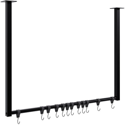 Kleiderstange Fenton mit 12 Kleiderhaken