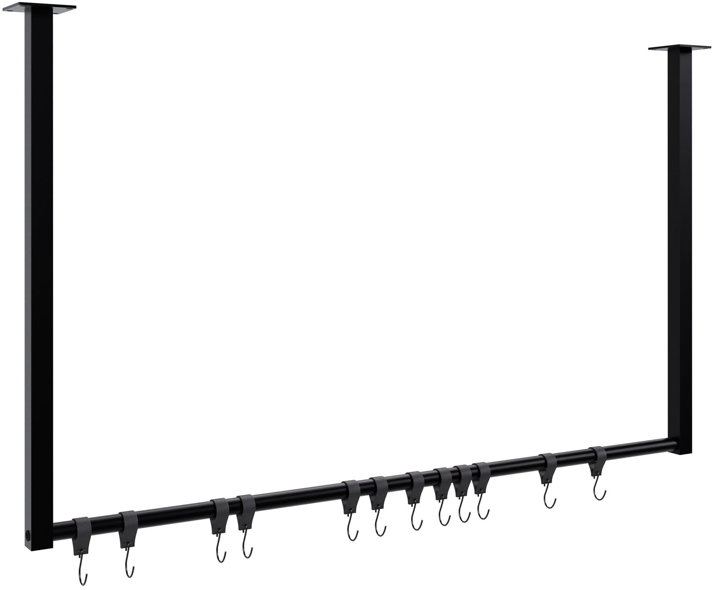 Kleiderstange Fenton mit 12 Kleiderhaken