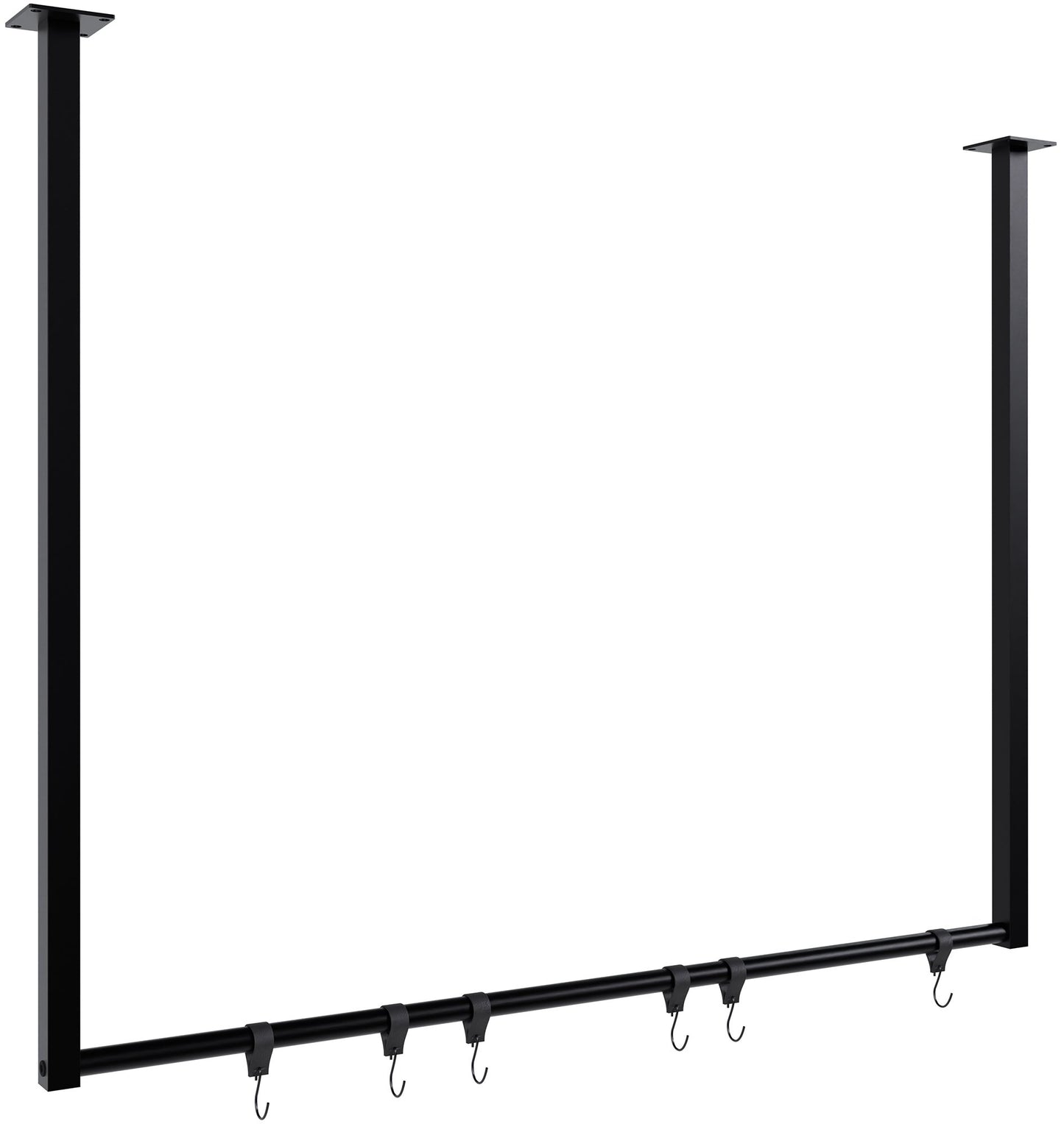 Kleiderstange Fenton mit 6 Kleiderhaken