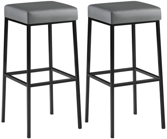 2er Set Barhocker Montreal Kunstlederbezug