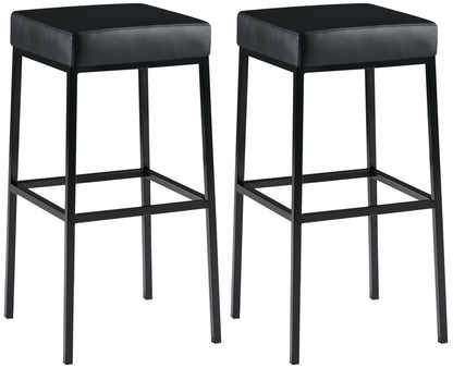 2er Set Barhocker Montreal Kunstlederbezug