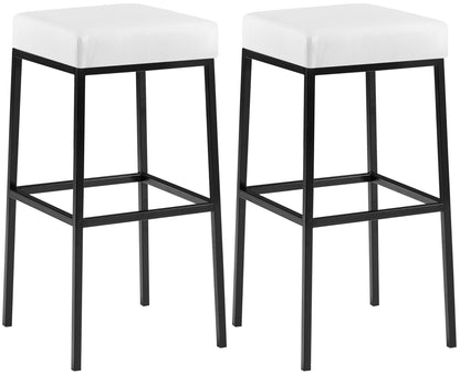 2er Set Barhocker Montreal Kunstlederbezug