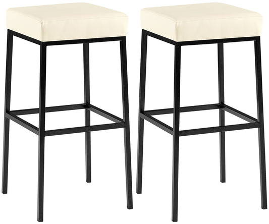 2er Set Barhocker Montreal Kunstlederbezug