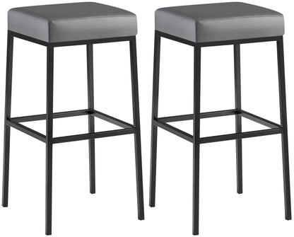 2er Set Barhocker Montreal Kunstlederbezug