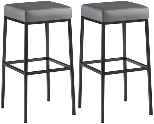 2er Set Barhocker Montreal Kunstlederbezug