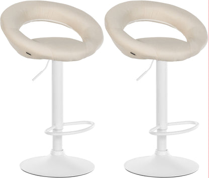 2er Set Barhocker Olinda Stoff