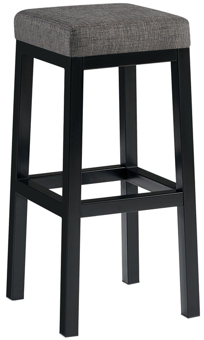 Barhocker Taylor Sitzhöhe 83 cm Metallgestell schwarz