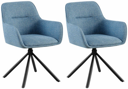 2er Set Stuhl Tipton Stoff