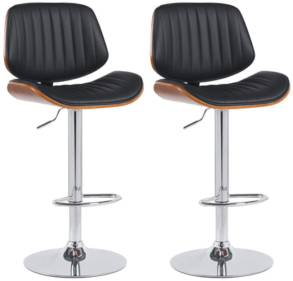 2er Set Barhocker Clawson Kunstleder