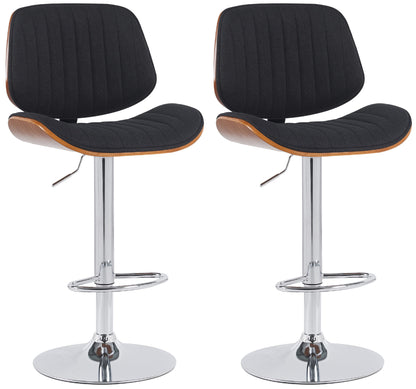 2er Set Barhocker Clawson Stoff