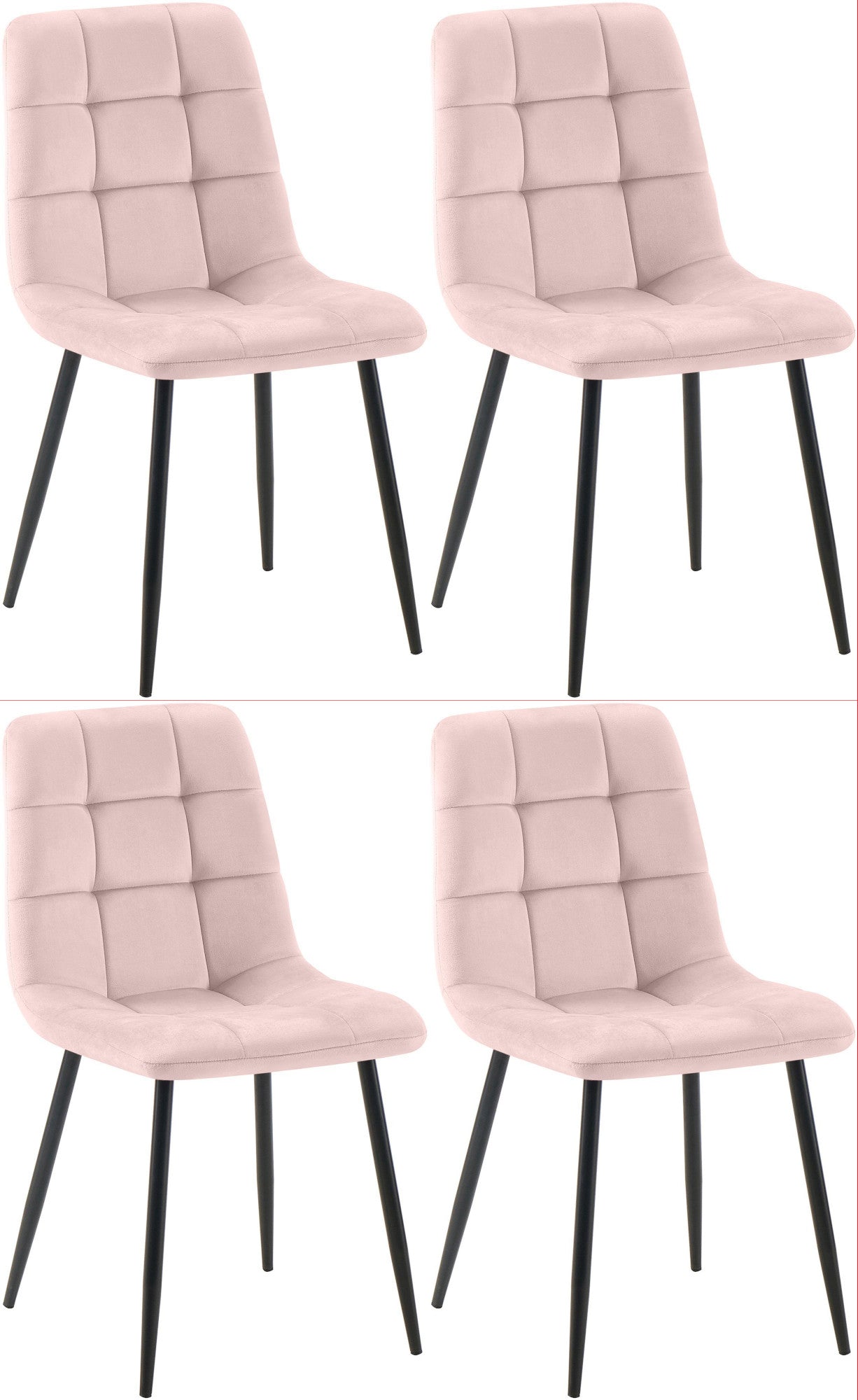 4er Set Esszimmerstühle Antibes