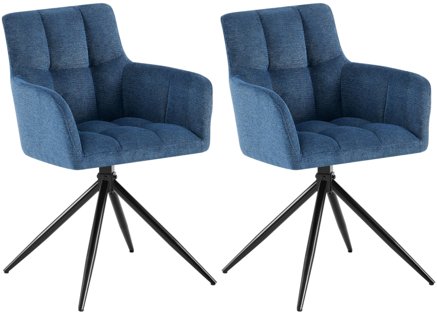 2er Set Esszimmerstuhl Jonah Stoff