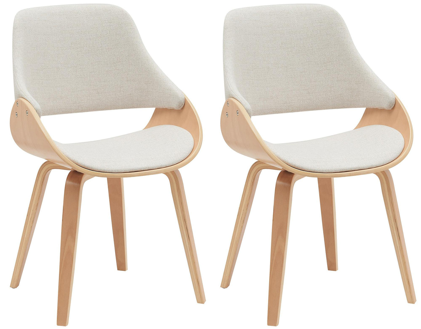 2er Set Esszimmerstuhl Vangale