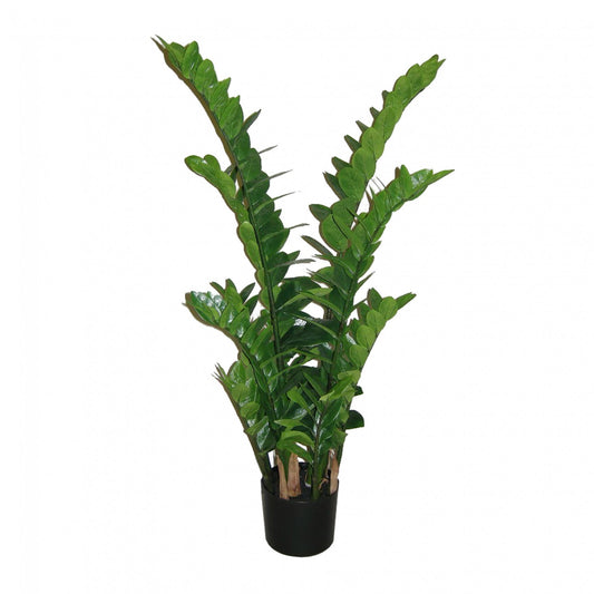 Zamiifolia Kunstpflanze 110 cm – 11 Stiele & 220 Blätter für schöne Deko Ideen
