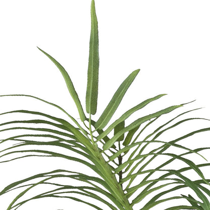 Areca Palmbusch 70 cm grün - Pflegeleichte Kunstpflanze im stabilen Kunststofftopf