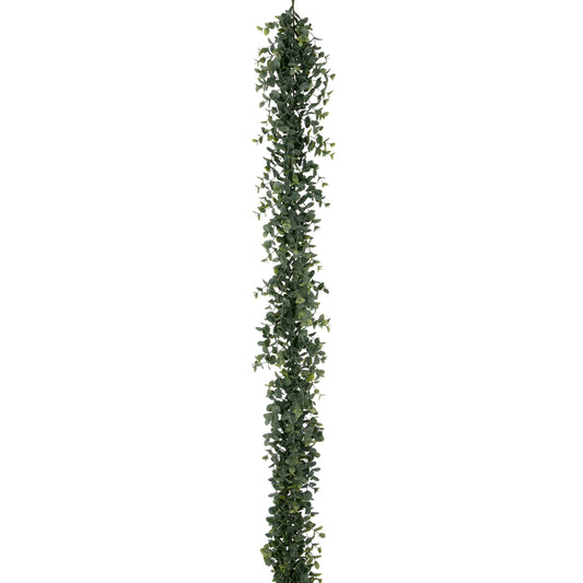 Eukalyptus-Girlande 180 cm graugrün Kunstpflanze Dekoration künstlich langlebig fleurverschluss