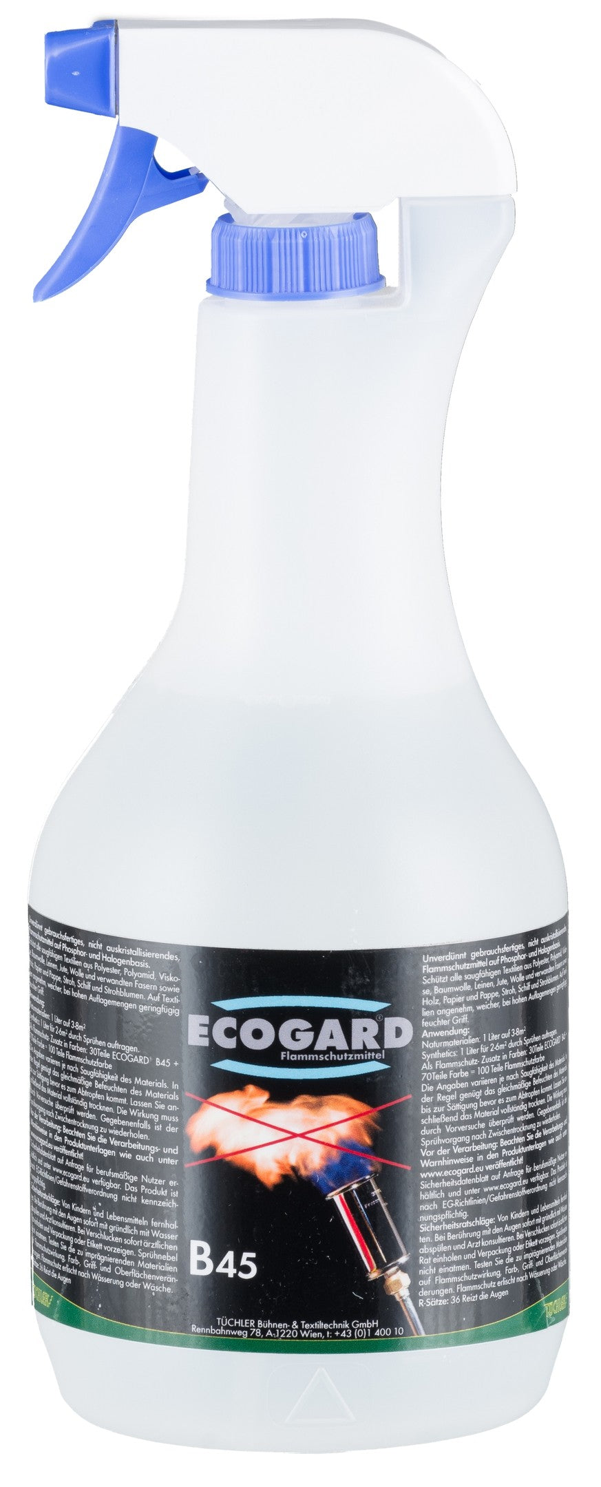 Flammschutzmittel 1000ml sprühfertig mit Sprühkopf - Sicherheit für Kunstpflanzen