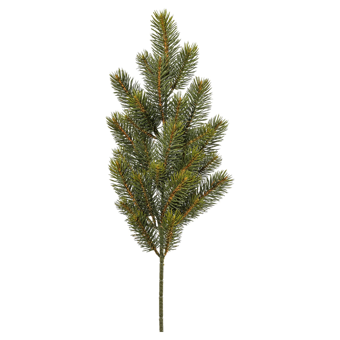 Künstlicher Tannenzweig grün 65 cm mit 28 Ästen - Perfekt für Weihnachtsdeko!