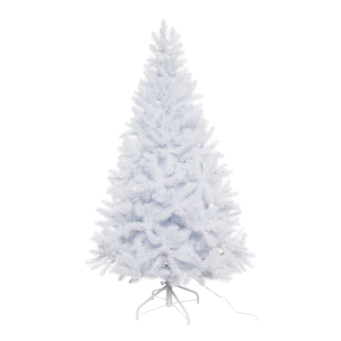Künstlicher Weihnachtsbaum Tannenbaum 150cm 783 Spitzen PE weiß