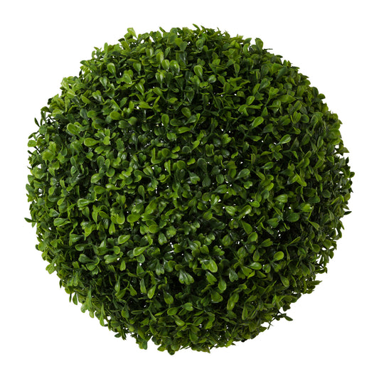 Künstliche Buchsbaumkugel 33 cm - Realistische, pflegeleichte Dekoration für Zuhause