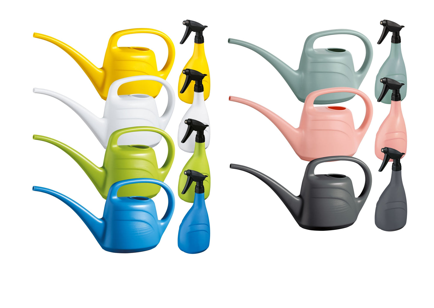 Eden Blumengiesskanne & Sprüher Set in verschiedenen Farben