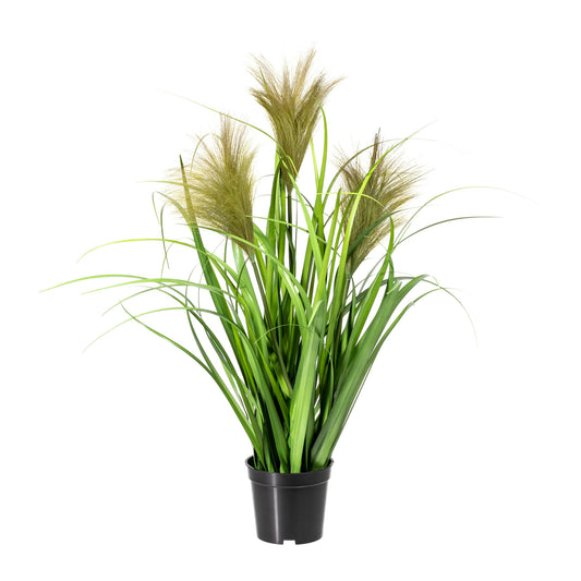 Künstliches Chinaschilf im Topf 60 cm – Dekorative Pflanze für Wohnzimmer & Büro