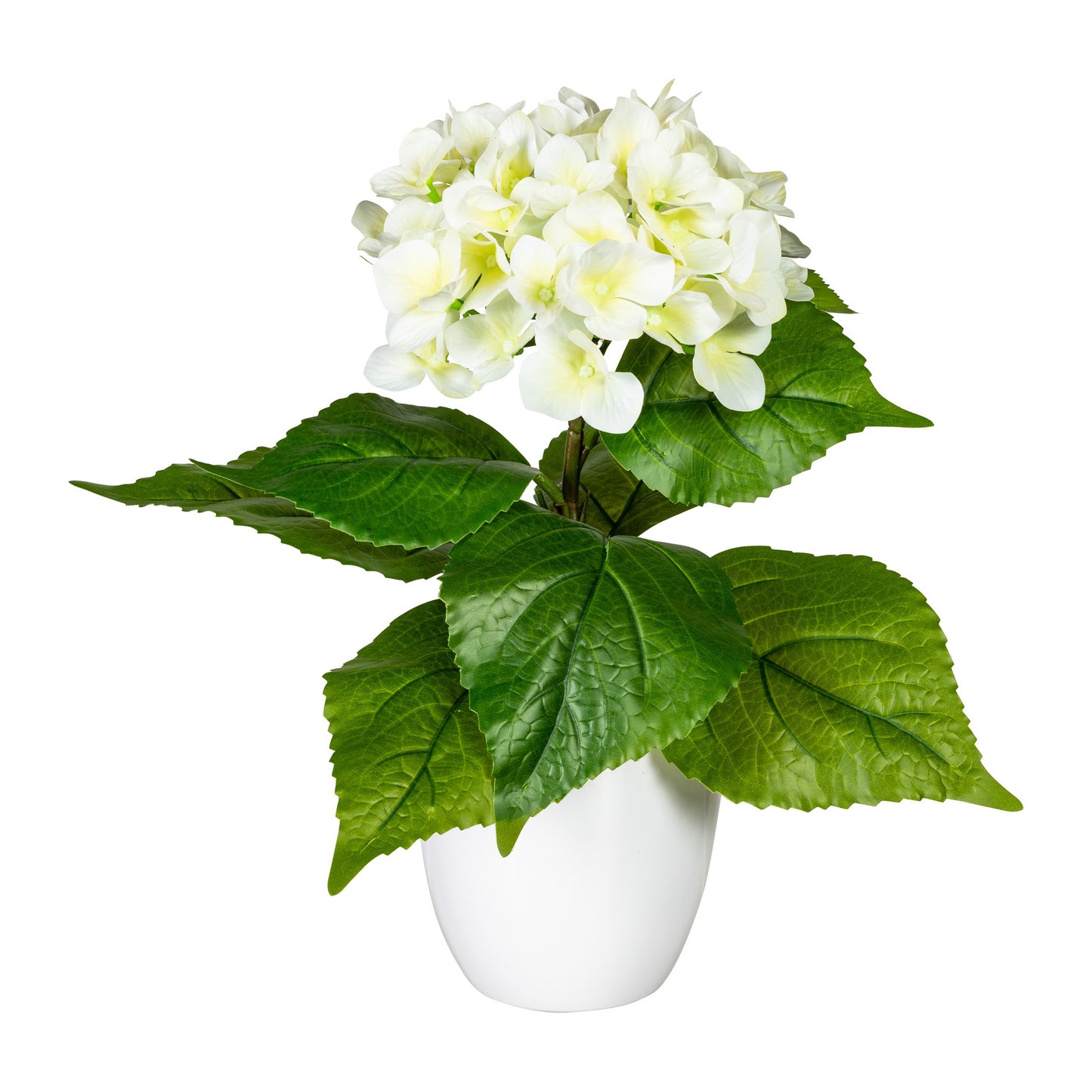 Künstliche Hortensie im Melamintopf 40 cm – Farbenfroh für Ihr Zuhause, ideal dekorativ