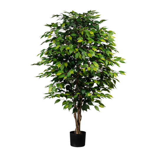 Hochwertiger Künstlicher Ficus Benjamini 150 cm mit Naturstamm für Ihr Zuhause