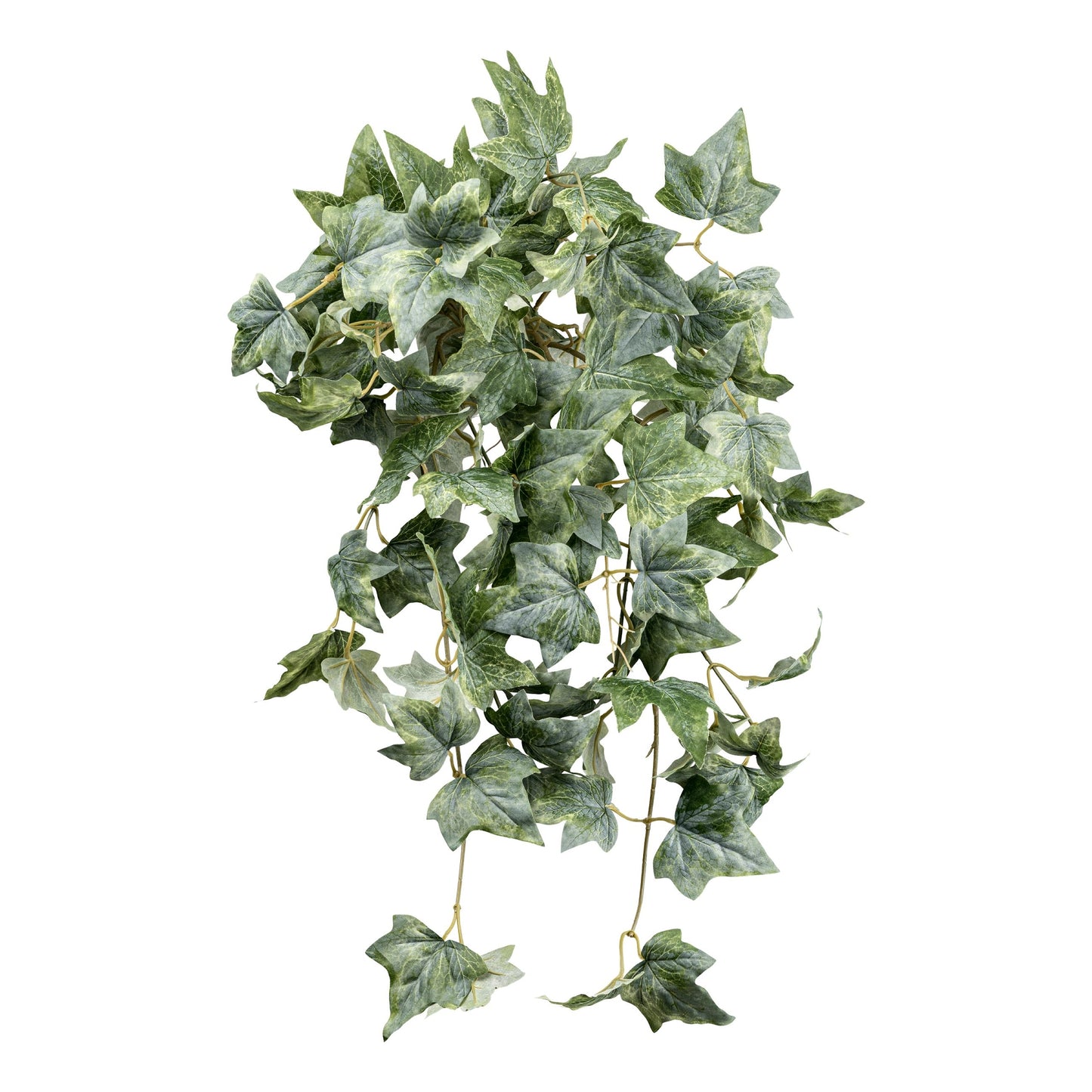 Efeuhänger Kunstpflanze 70 cm Grün-Grau, Pflegeleicht & Realistisch für Dekoration