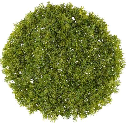 Islandmoos Matte Ø 40 cm – Grüne, schwer entflammbare Kunstpflanze für stilvolle Dekoration