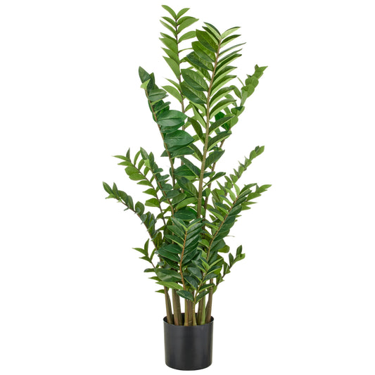 Zamifolia Kunstpflanze 130cm grün mit 330 PEVA Blättern im Topf Ø19,5x17,5cm