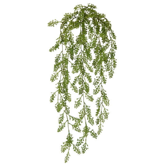 Sedum Hänger 80 cm Grün – Kunststoff Kunstpflanze, Wohn- und Gartendekoration langlebig und pflegeleicht