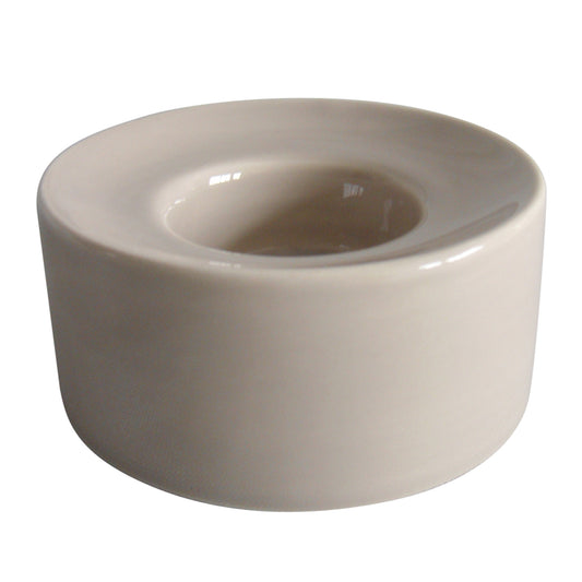 Porzellan Teelichthalter Umag grau 8,5 cm – Elegante Deko für jeden Anlass