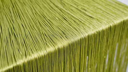 Fadenvorhang 250x110cm apfelgrün