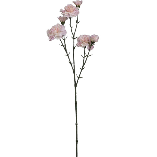 5er-Set Mininelke künstliche 57 cm rosa – Pflegeleichte Deko Blume für Zuhause und Büro